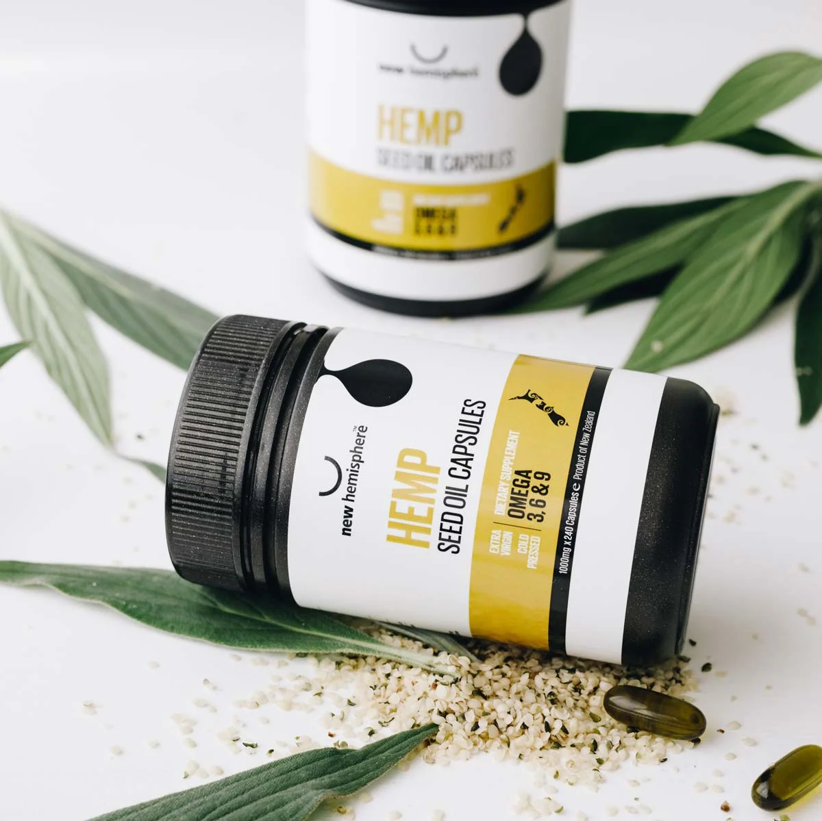 Hemp Seed Oil capsules