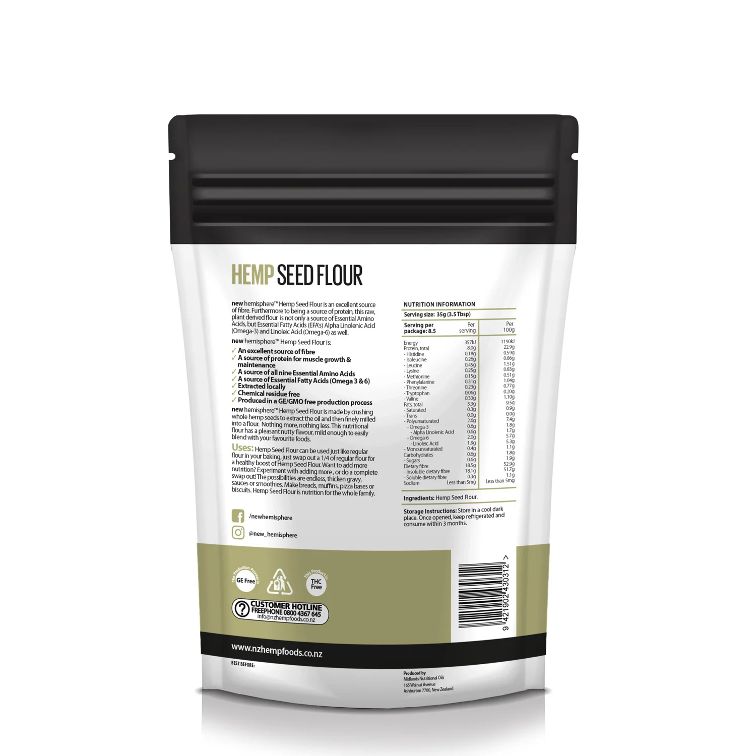 Hemp Seed Flour - Image 2