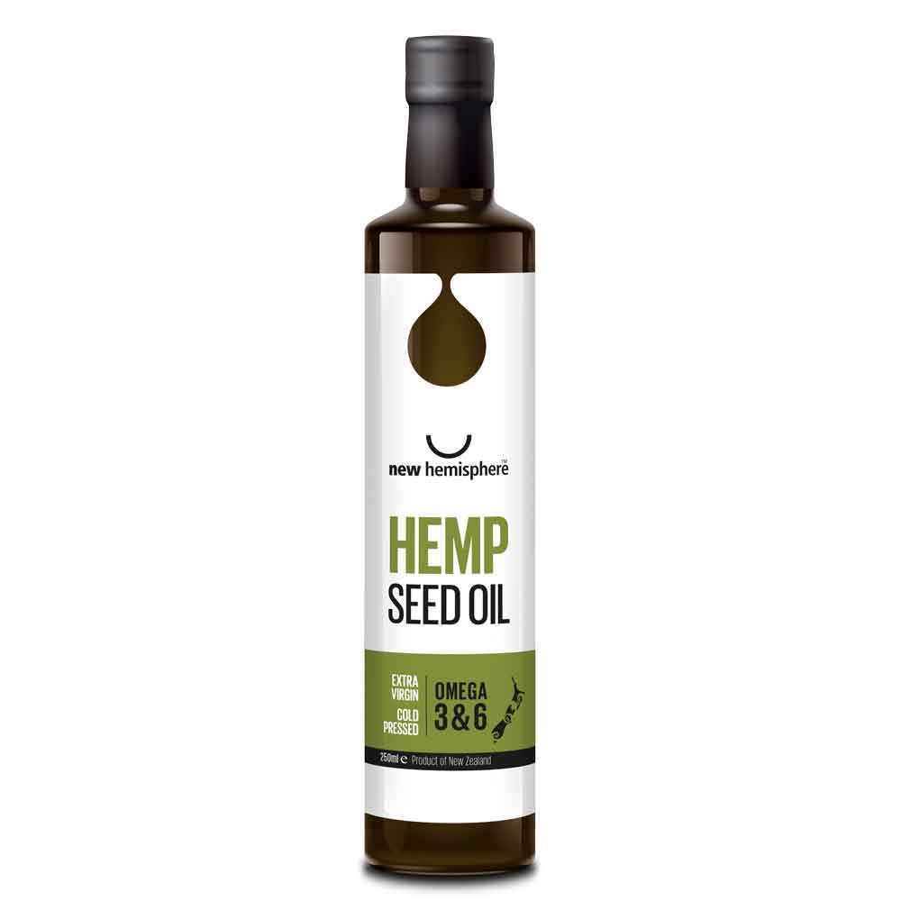 Bottle of Hemp Seed Oil 205ml NZ