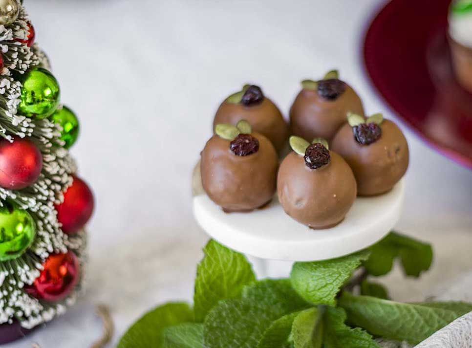 Hemp Mint Xmas Bliss Balls
