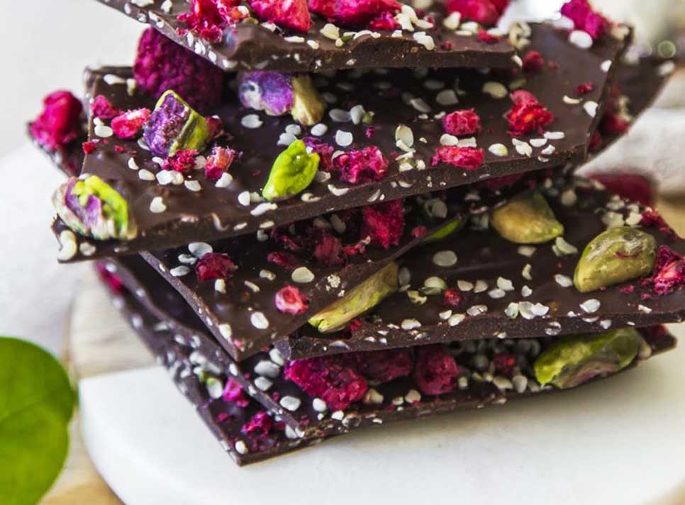 Christmas Hemp Chocolate Bark