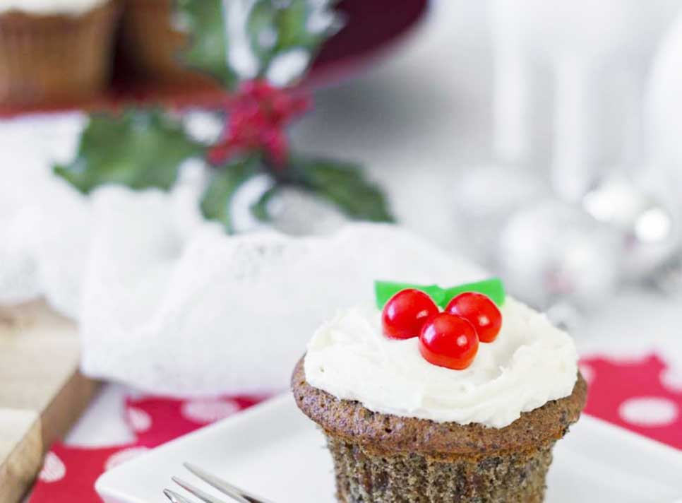 Xmas Hemp Cupcakes