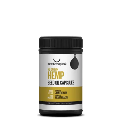 Hemp Seed Oil Capsules 120s