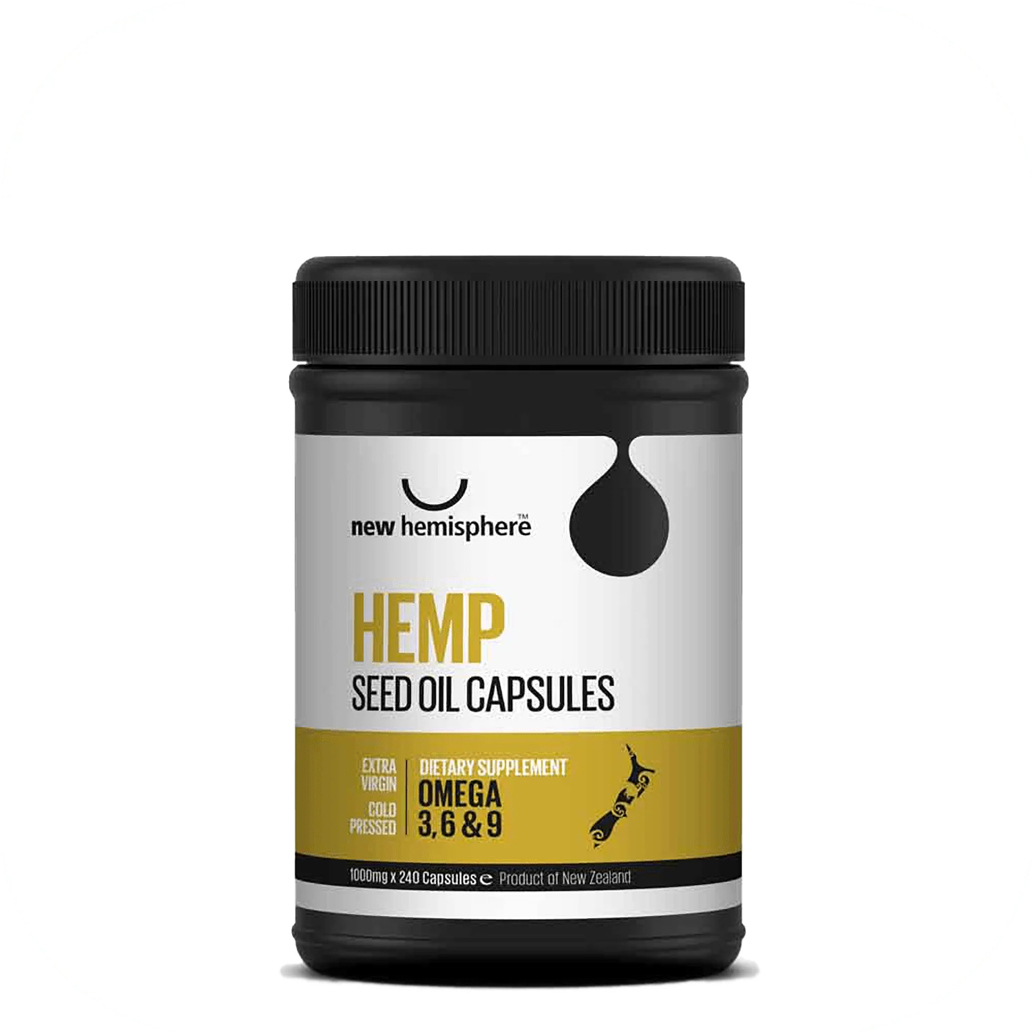 Hemp Seed Oil Capsules 240s